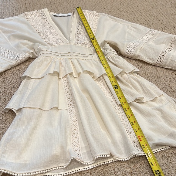 IRO FIGONS EMBROIDERED MINI DRESS size 34 - Picture 12 of 16